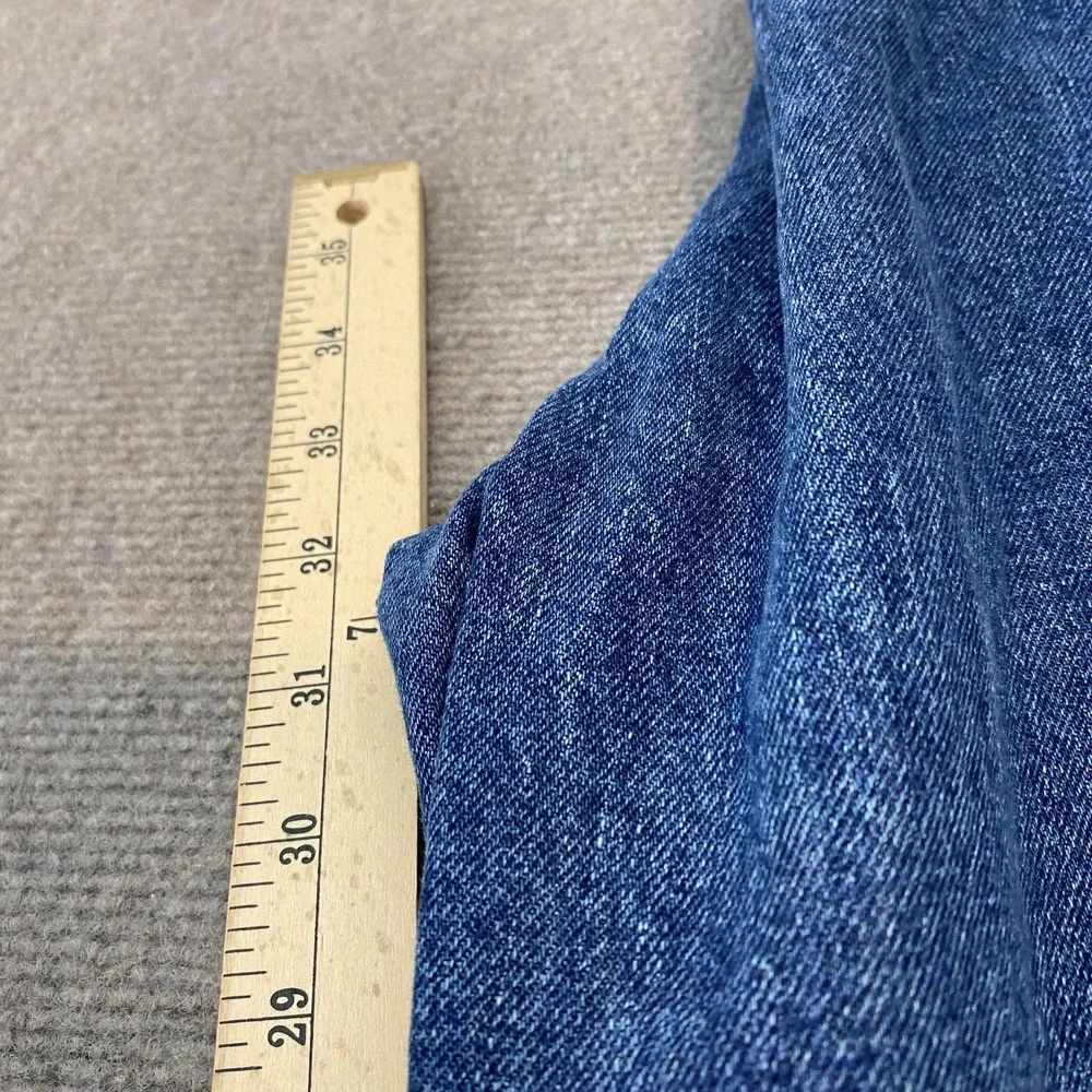 Levis 550 Jeans Mens 44x32 Blue Relaxed Fit Tapered Leg Denim Classic New